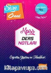 2018 KPSS Eğitim Bilimleri Öğretim Yöntem ve Teknikleri Ders Notları
