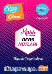 2018 KPSS Eğitim Bilimleri Ölçme ve Değerlendirme Ders Notları