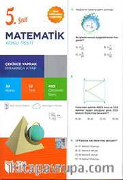 5. Sınıf Matematik Yaprak Test Çek Kopar (Yeni Müfredat)