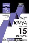 2018 KPSS ÖABT Kimya Tamamı Çözümlü 15 Deneme