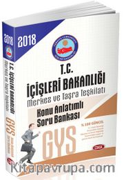 2018 GYS İçişleri Bakanlığı Merkez ve Taşra Teşkilatı Konu Anlatımlı Soru Bankası