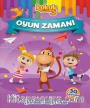 Kukuli / Oyun Zamanı Çıkartmalı Boyama Kitabı