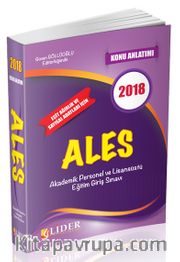 2018 ALES Konu Anlatımı
