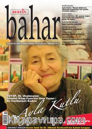 Berfin Bahar Aylık Kültür Sanat ve Edebiyat Dergisi Kasım 2017 Sayı: 237