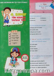 4. Sınıf Tüm Dersler Yaprak Test