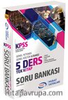 2018 KPSS Genel Yetenek Genel Kültür 5 Ders Tek Kitap Soru Bankası