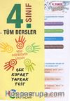 4. Sınıf Tüm Dersler Çek Kopart Yaprak Test