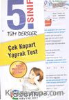 5. Sınıf Tüm Dersler Çek Kopart Yaprak Test