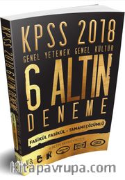 2018 KPSS Genel Yetenek Genel Kültür Tamamı Çözümlü 6 Altın Deneme