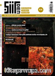 Şiirden İki Aylık Şiir Dergisi Sayı:44 Kasım-Aralık 2017