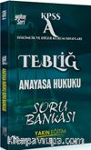 2018 KPSS A Tebliğ Anayasa Hukuku Soru Bankası