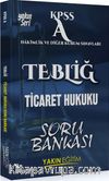 2018 KPSS A Tebliğ Ticaret Hukuku Soru Bankası