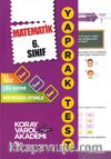 6. Sınıf Matematik Yaprak Testi