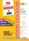 7. Sınıf Fen bilimleri Yaprak Testi