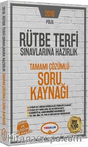 2018 Polis Rütbe Terfi Sınavlarına Hazırlık Tamamı Çözülmüş Soru Kaynağı