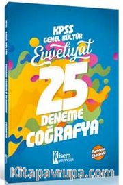 2018 KPSS Evveliyat Coğrafya Tamamı Çözümlü 25 Deneme