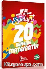2018 KPSS Evveliyat Matematik Tamamı Çözümlü 20 Deneme 