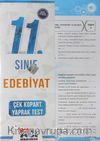 11. Sınıf Edebiyat Çek Kopart Yaprak Test