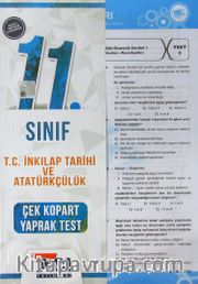 11. Sınıf T. C. İnkılap Tarihi ve Atatürkçülük Çek Kopart Yaprak Test