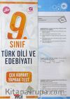 9. Sınıf Türk Dili ve Edebiyatı Çek Kopart Yaprak Test