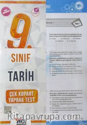 9. Sınıf Tarih Çek Kopart Yaprak Test