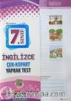 7. Sınıf İngilizce Çek Kopart Yaprak Test