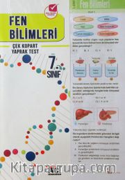 7. Sınıf Fen Bilimleri Çek Kopart Yaprak Test