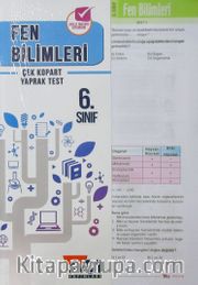 6. Sınıf Fen Bilimleri Çek Kopart Yaprak Test