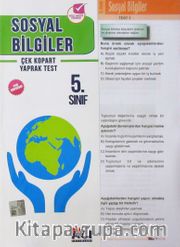 5. Sınıf Sosyal Bilgiler Çek Kopart Yaprak Test