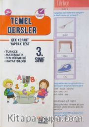 3. Sınıf Temel Dersler Çek Kopart Yaprak Test
