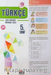 5. Sınıf Türkçe Çek Kopart Yaprak Test