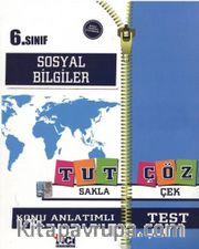6. Sınıf Sosyal Bilgiler Tut Sakla Çöz Çek Konu Anlatımlı Test