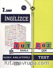 7. Sınıf İngilizce Tut Sakla Çöz Çek Konu Anlatımlı Test