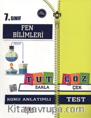 7. Sınıf Fen Bilimleri Tut Sakla Çöz Çek Konu Anlatımlı Test