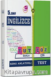 5. Sınıf İngilizce Tut Sakla Çöz Çek Konu Anlatımlı Test