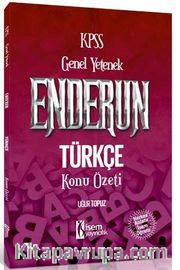 2018 KPSS Genel Yetenek Enderun Türkçe Konu Özeti