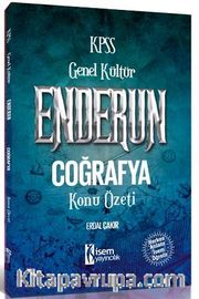 2018 KPSS Genel Kültür Enderun Coğrafya Konu Özeti