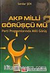 Akp Milli Görüşçü mü?