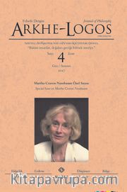 Arkhe-Logos Felsefe Dergisi Güz Sayı:4 2017