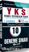 YKS 1. Oturum Tamamı Çözümlü 10 Deneme Sınavı