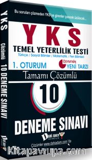 YKS 1. Oturum Tamamı Çözümlü 10 Deneme Sınavı