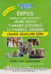 EKPSS Tamamı Çözümlü 12 Fasikül Deneme (Lisans Adayları İçin)