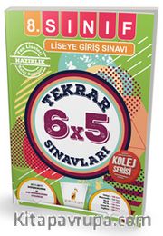 8. Sınıf Liseye Giriş Sınavı 6x5 Tekrar Sınavları Kolej Serisi