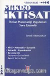 Mikro İktisat & İktisat Matematiği Uygulamalı Soru Çözümlü