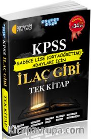 KPSS Sadece Lise (Ortaöğretim) Adayları İçin İlaç Gibi Tek Kitap