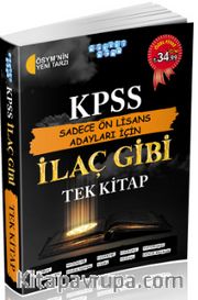 KPSS Sadece Ön Lisans Adayları İçin İlaç Gibi Tek Kitap