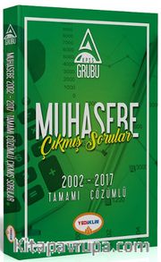 KPSS A Grubu Muhasebe Tamamı Çözümlü Çıkmış Sorular (2002-2017)