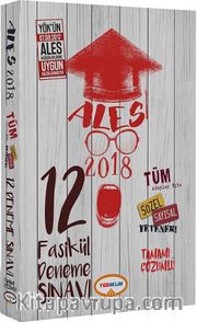 2018 ALES Tamamı Çözümlü 12 Deneme Sınavı