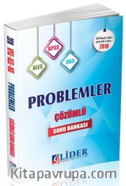 2018 KPSS-ALES-DGS Problemler Çözümlü Soru Bankası