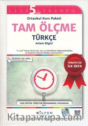 5. Sınıf Ortaokul Tam Ölçme Türkçe (Dil Bilgisi-Anlam Bilgisi)